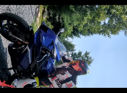 On My Sport Bike