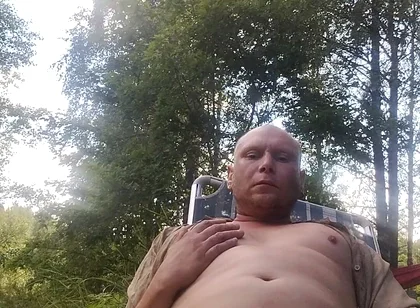 Risky Outdoor Masturbation.