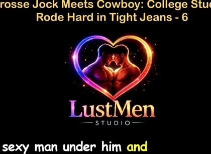 English Audio Gay Sex Story - Lacrosse Jock Meets Cowboy College Stud Gets Rode Hard in Tight Jeans - Part 6