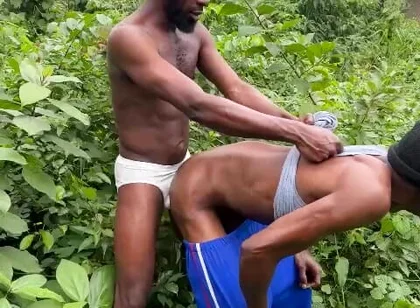 Fucking Wth My New Guy in Bush