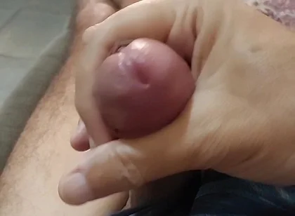 Ladysilva Jerking off My Horny Big Cock