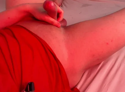 Slowly Jerking My Dick at Home