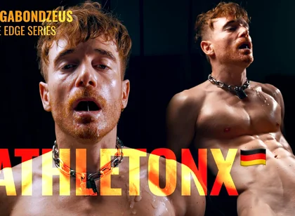 German Ginger Twunk Athletonx Getting Edged and Dominated