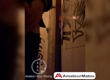 Watched While Pissing in the Toilets of a Bar...