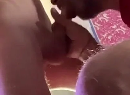 Teaching Stepdaddy to Take Cock Deeper Into Her Mouth and Swallow