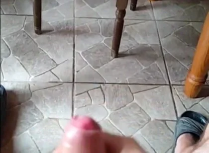 Male Masturbating Home Alone
