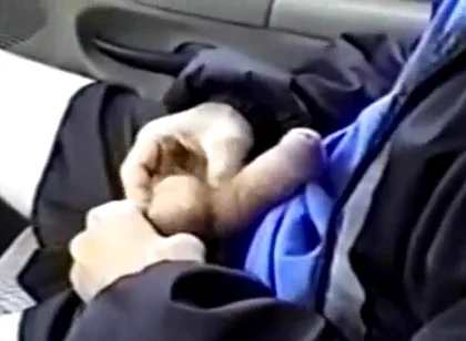 Big cock sucking huge cum load