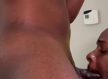 Hot Young BBC Twink Fucks Older Big Black Bottom