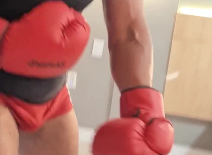 (raw Video) Black Titan - POV Heavyweight Boxing Challenge