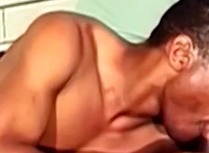 Black Holes Scene 1: a Muscular Black Couple Fuck Each Other's Asses