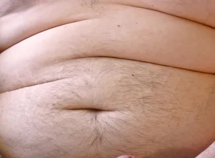 Fat Hairy Chub Masturbating Out Publicly on Cam