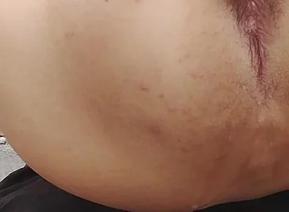 Young Man Sticking His Finger in His Anus