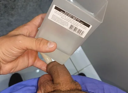Strange Object Injector Through the Cock Hole