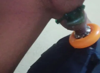 Skinny Guy Masturbating at Home