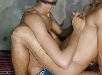 Friend Fucked His Ass with a Big Dick and Made Him Sit on the Dick