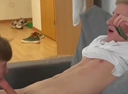 Friend Sucks My Dick, Decided to Film It for the First Time