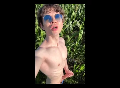 Corn Fields and a Big Dick Around