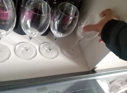 Cumshot on Cup From Horny Guy and Huge Hard Cock