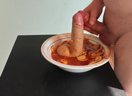 I Piss in My Dinner and I End up Cumming