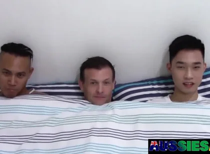 Andy And Jamie Team Up To Breed With Naughty Asian Jock Erik