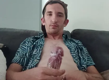 Young Guy with His Xxl Jerks off with Big Cumshot