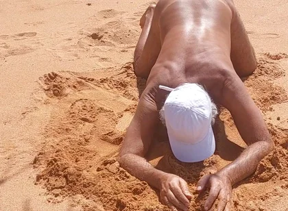 Ladysilva Naked on the Beach Come Fuck My Hot Tanned Ass