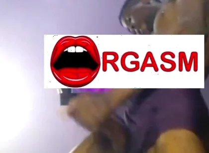 Masturbating My Fat Black Cock