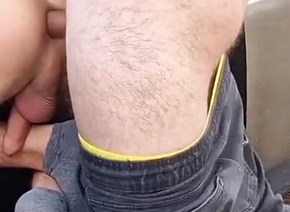 That Slut on the Highway Fucked Me with a Big Cock and Filled Me with Cum