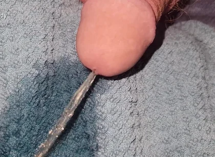 Pissing on Towels and Sheets Before Washing, a Compilation.