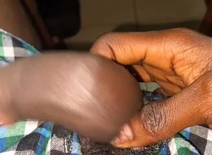 Jerking off My Dick After a Long Day at Work