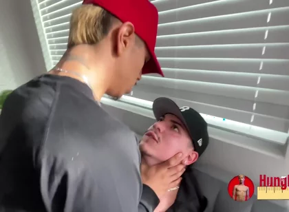 Cholo Thug Fucks Twink On Dirty Couch