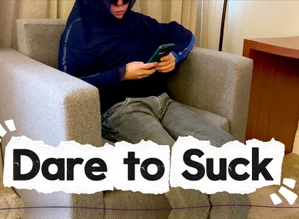 A Dare Game Made a Straight Guy Suck All off His Roommates Cocks