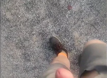 Went for a Walk at the Truck Stop