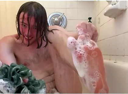 Scrubbing My Feet And The Rest Of My Body