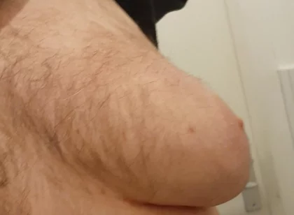 Chubby at Urinal From Work