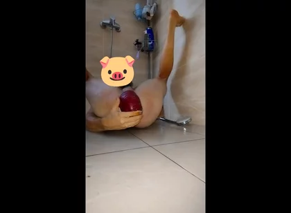 Black Thong and Giant Meat