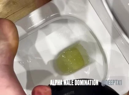 Alpha Male Fucks My Throat and Pisses on My Face