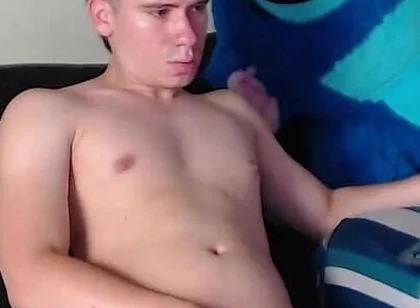 I Strip Naked to Masturbate Until I Eat My Cum