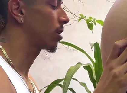 Butt Fucking Tree Huggers Gay Anal Cumshot Deep Breeding! Hung Papi Santo Jorge