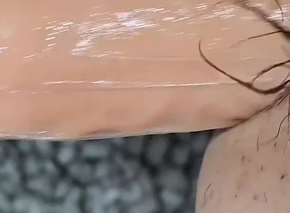 Fucking My Tight Ass with a Homemade Fucking Machine