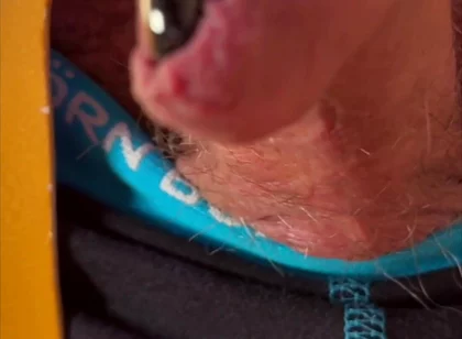Prince Albert in the Gloryhole: the Load Trapped Inside the Tip