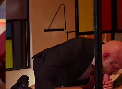 Caught Masturbating by the Hotel Staff