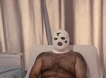 Hairy Masculine Man 2 Times Cum