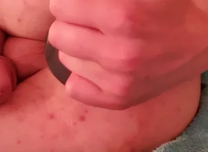Timmyboy92 Femboy Playing with Big Anal Plug