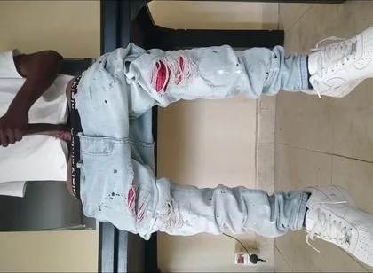 Black with Huge Dick in Streetwear Jerk and Cum (4)