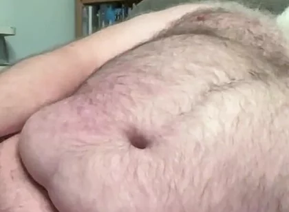 Wanking on the Sofa