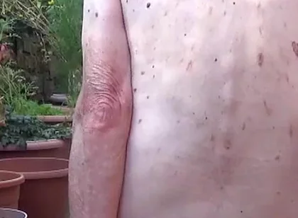 Outdoor Garden Anal Play Part 2