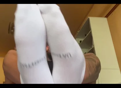 You Like Your Footjobs with Socks on? or Bare Feet? or a Little Bit of Both?