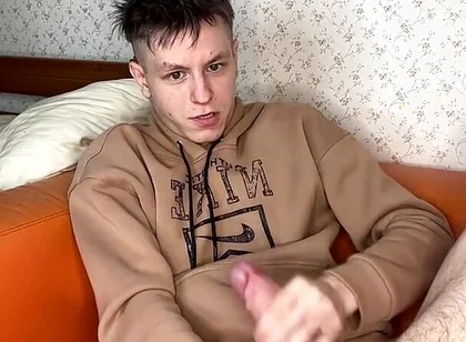Petite Twink's Intense Jerk off Climax