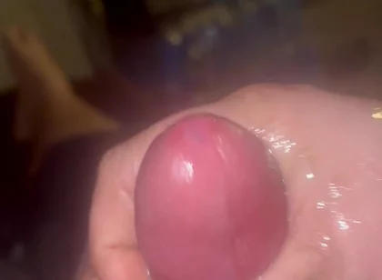 Jacking off My Six Inch Cock